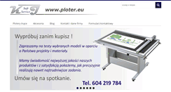 Desktop Screenshot of ploter.eu